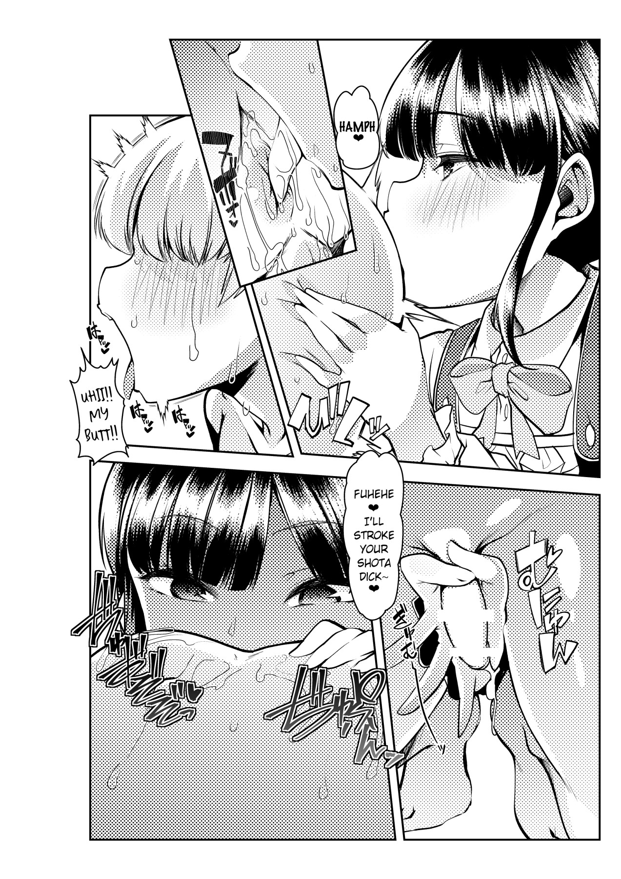 Hentai Manga Comic-Rindou Mikoto and Suzuka Utako's King Game between Shotas and Bad Adults-Read-5